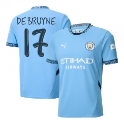 Manchester City Kevin De Bruyne #17 Fodboldtrøjer 2024-25 UCL Hjemmebanetrøje Mænd